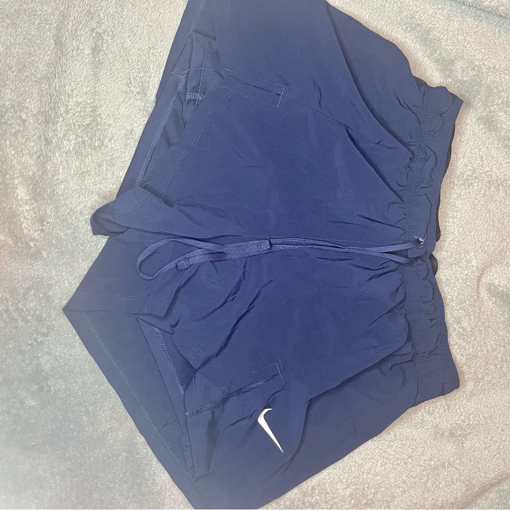 Navy Nike Dri Fit Shorts